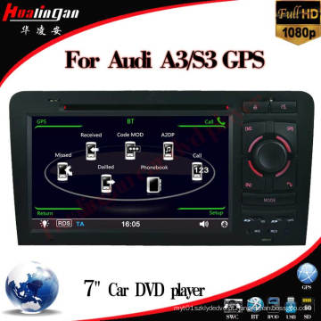 2 DIN Car DVD Player para Audi A3 Audi S3 Navegação GPS (HL-8796GB)